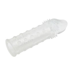 Funda para el Pene Extra Texture Transparente