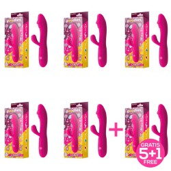 Pack 5+1 Candy Vibrador con...