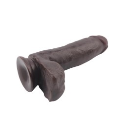 Dildo Dual Density Fashion Dude 17 x 3.6 cm Marron