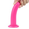 Estimulador Holy Dong 5.5 Silicona Líquida Rosa