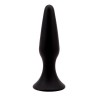 Plug Anal 12.5 x 3.1 cm Silicona Negro