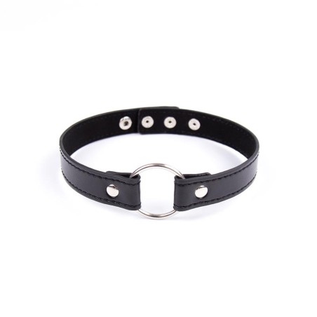 Collar con Aro Ajustable 38,2 cm Negro