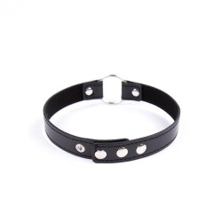 Collar con Aro Ajustable 38,2 cm Negro