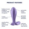 Plug Anal con Vibración APP Satisfyer Connect Intensity Plug