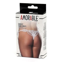 Tanga Fantasía Blanco Talla Unica