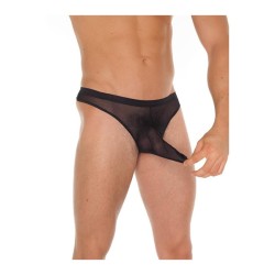 Tanga Rejilla Negro Talla...