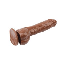 Vibrador Jeff Stryker 8.9 Marron