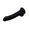 Dildo Trooper 8 Silicona Líquida Negro