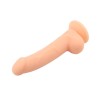 Dildo Trooper 8 Silicona Líquida Natural