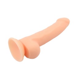 Dildo Trooper 8 Silicona Líquida Natural