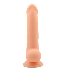 Dildo Trooper 8 Silicona Líquida Natural