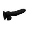 Dildo Labour 8 Silicona Líquida Negro