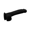 Dildo Realista Boss Color Negro 8