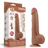 Dildo Dual Density Piel Desizante 11.5