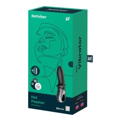 Hot Passion Estimulador Anal con APP y Vibración Función de Calor USB