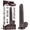 Dildo Dual Density Piel Deslizante 9