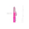 Vibrador Percutador y Bolas Rotadoras Rosa