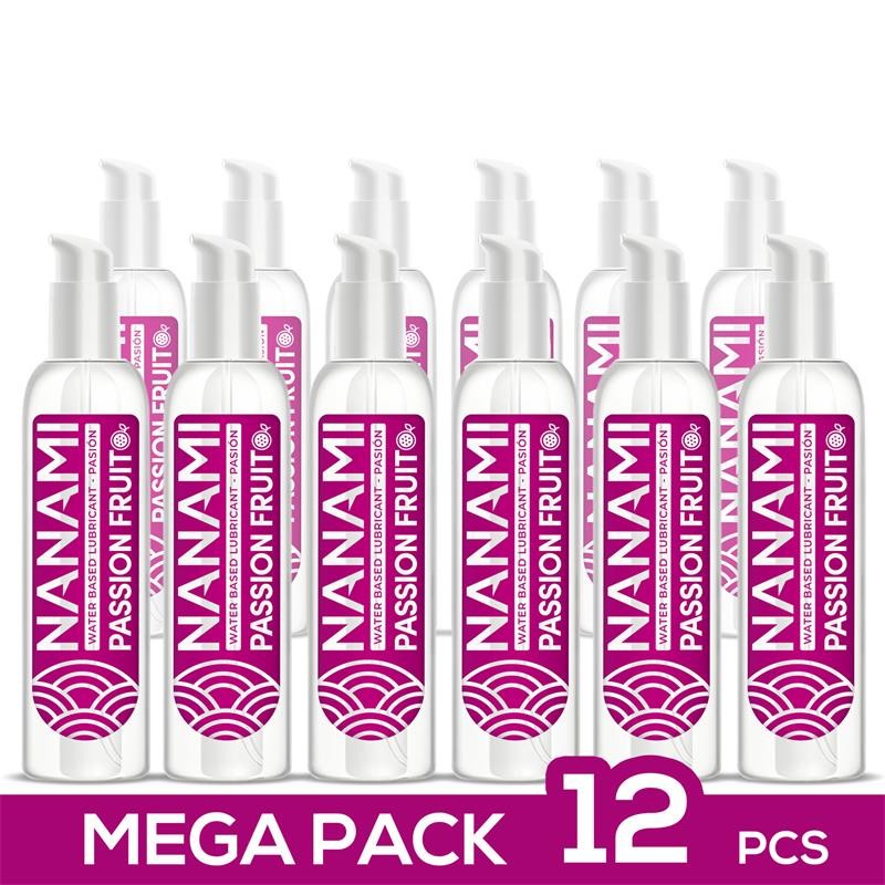 Pack de 12 Lubricante Base de Agua Fruta de la Pasión 150 ml