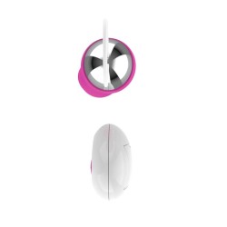 Huevo Vibrador con Control Remoto USB Rosa