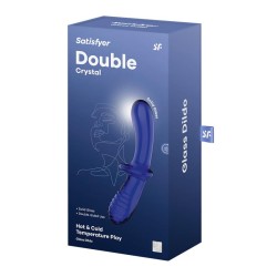 Estimulador de Cristal Double Crystal Hot and Cold Azul