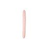 Dildo Doble Flexible Silicona Natural 40 cm