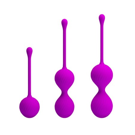 Pack 3 Bolas Kegel Color Rosa