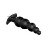 Vibrador Anal Burbujas Negro con Control Remo cl70