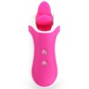 Clitella Estimulador Sexo Oral con Accesorios Rosa