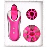 Clitella Estimulador Sexo Oral con Accesorios Rosa