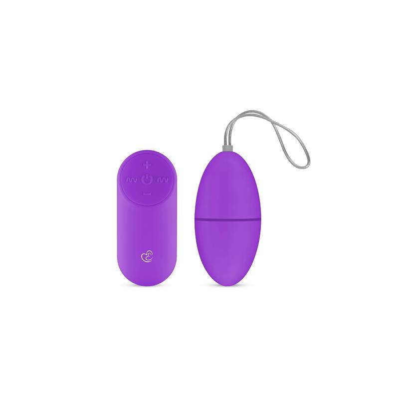 Huevo Vibrador Control Remoto Púrpura