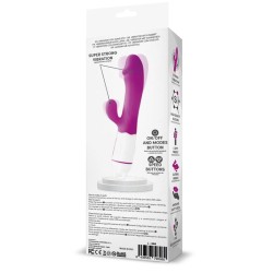 Ellys Vibrador USB 36 Funciones Silicona Púrpura