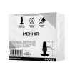 Menhir Plug Anal Silicona Negro