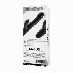 Angus Vibrador con Función de Movimiento Thrusting 2 Motores Silicona USB