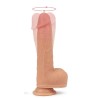 Dildo Nature Cock con Vibracion y Rotación Anthony Natural