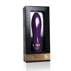 Mini Twist Vibrador Púrpura