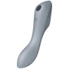 Curvy Trinity 3 Vibrador y Succionador Triple Estimulación Bluegray