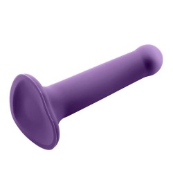 Bouncy Dildo Silicona Líquida Hiper Flexible 7 - 18 cm Talla M Púrpura