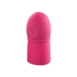 Super Striker Funda para el Pene con Vibración Rosa