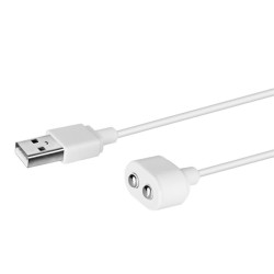 Cable Magnético USB Blanco