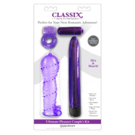 Kit para Parejas Ultimate Pleasure Purpura