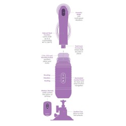 Estimulador Thrust-Her Vibracion y Movimiento