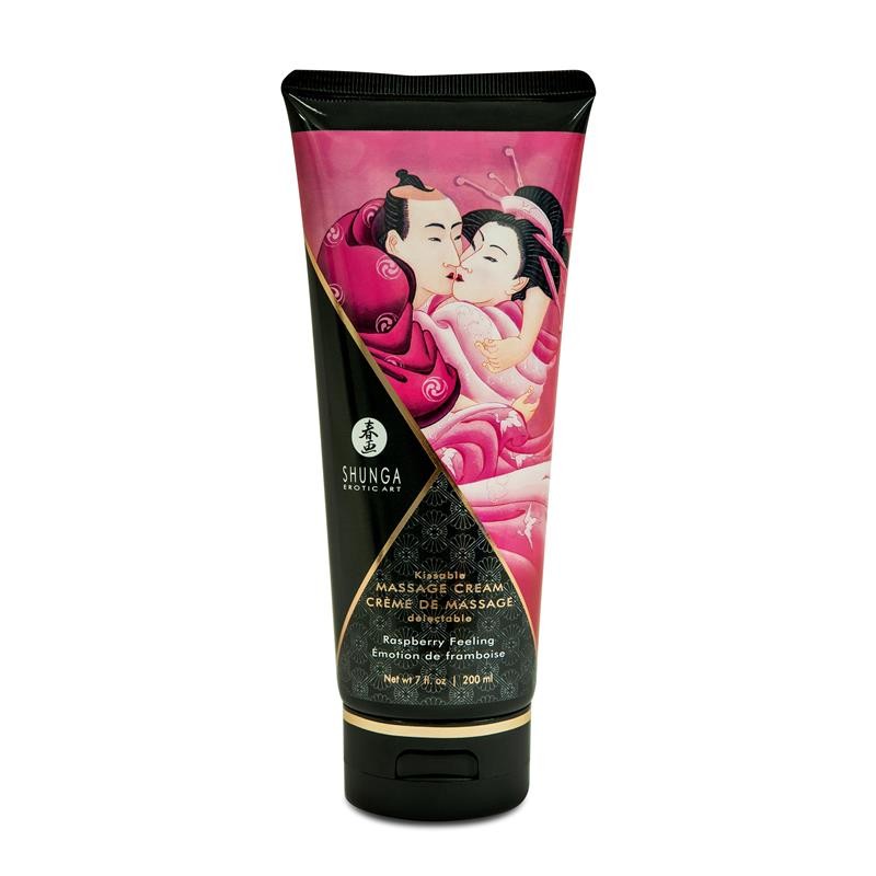 Shunga Crema de Masaje Aroma de Frambuesa