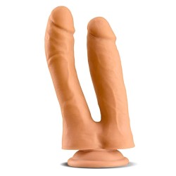 Twin Dildo Doble Realista 7.1 Natural