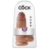 Dildo con Testículos 9 Chubby Bronceado