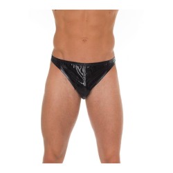 Tanga Negro Brillante Talla...