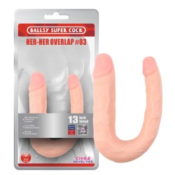 Dildo Doble Her-Her Overlap N3 Natural