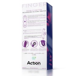 No. Two Vibrador Movimiento Finger y Rueda Estimuladora