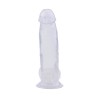 Dildo Hi-Rubber 7 Transparente