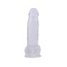 Dildo Hi-Rubber 7 Transparente