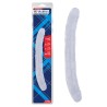 Dildo Doble Hi-Rubber 12.8 Transparente